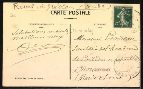 AK Narbonne, Promenade des Barques