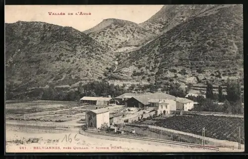 AK Belviannes /Aude, Scierie Pons