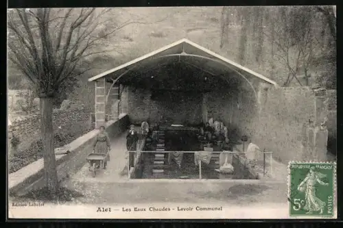 AK Alet, Les Eaux Chaudes, Lavoir Communal