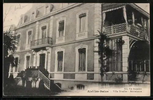 AK Alet-les-Bains, Villa Sivadier-Ambulance