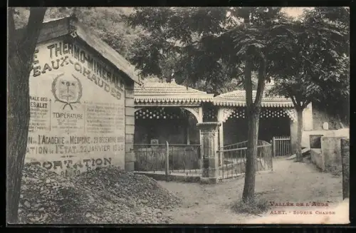AK Alet /Vallée de l`Aude, Surce Chaude