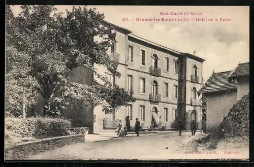 AK Rennes-les-Bains /Aude, Sud-Ouest, Hôtel de la Reine
