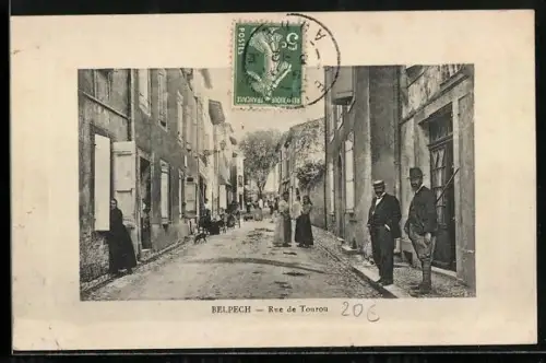 AK Belpech, Rue de Tourou