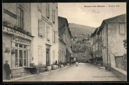 AK Reine-les-Bains, Grande Rue