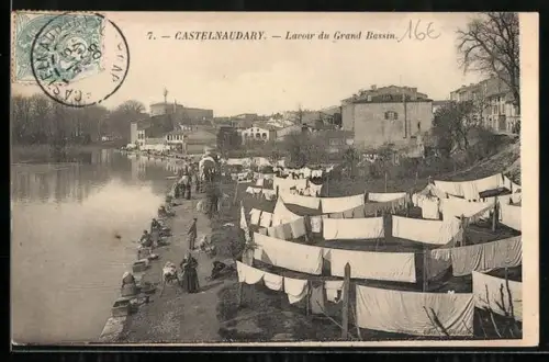 AK Castelnaudary, Lavoir du Grand Bassin