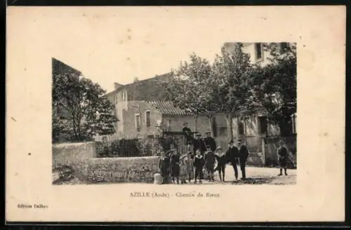 AK Azille /Aude, Chemin de Rieux