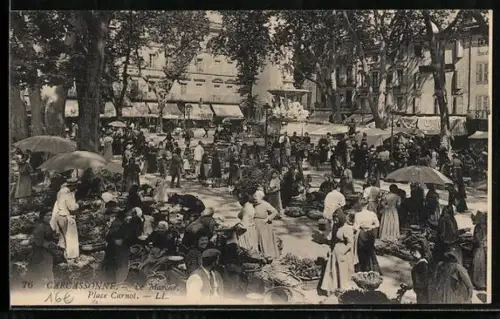 AK Carcassonne, Le Marché, Place Carnot