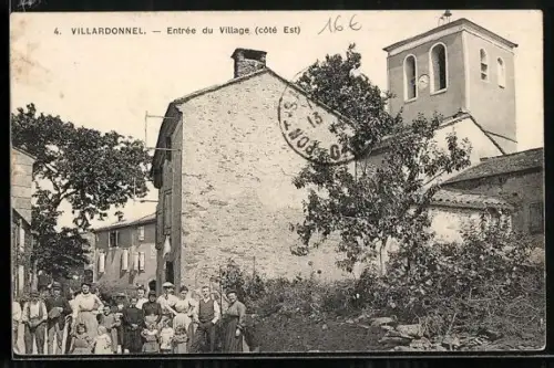 AK Villardonnel, Entrée du Village côté Est