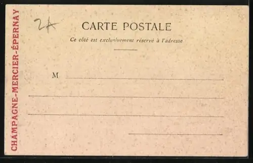 AK Jonzac, Place de la République avec statue et bâtiments environnants