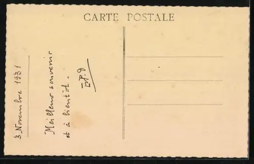 AK Montendre /Ch.-Inf., Rue des Brouillauds