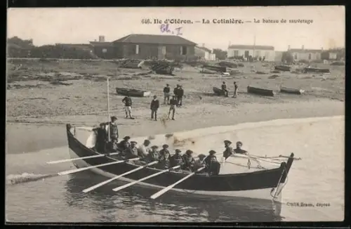 AK Île d`Oléron /La Cotinière, Le bateau de sauvetage