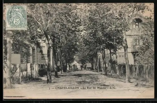 AK Châtelaillon, La Rue du Marché