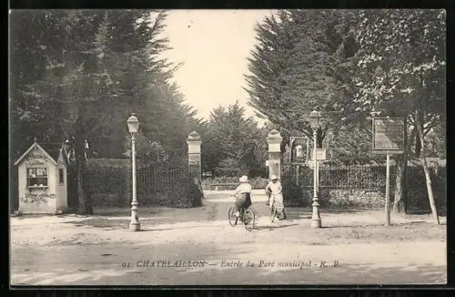 AK Châtelaillon, Entrée du Parc municipal
