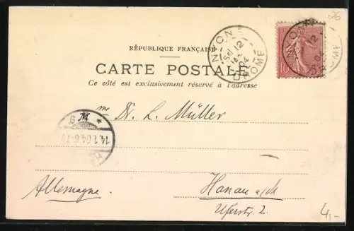 AK Nyons, Le Pont romain, côté Est, vue