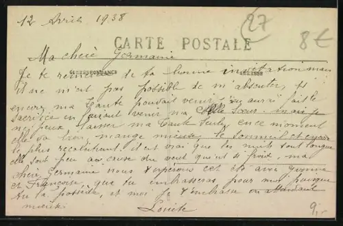 AK Carsix, Malbrouck, Rue principale bordée de maisons anciennes