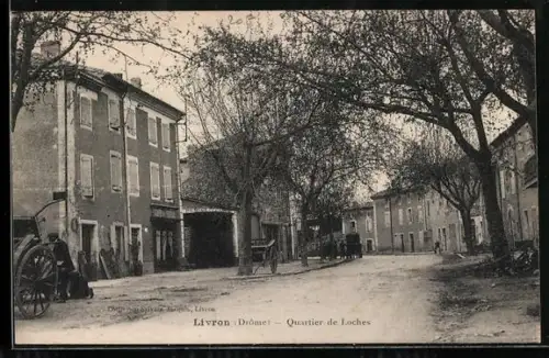 AK Livron /Drôme, Quartier de Loches