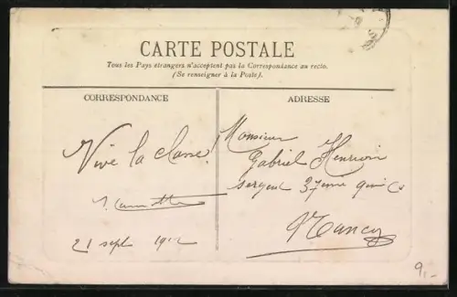 AK Romans, Promenades des Cordeliers et le Théâtre