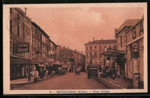 AK Montélimar /Drôme, Place d`Aygü