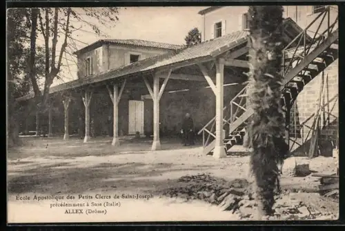 AK Allex /Drôme, Ècole Appostolique des Petits Clerces de Saint-Joseph