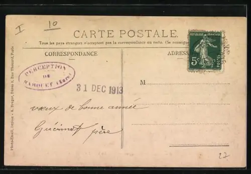 AK Beaumont-le Roger, Rue du Camp Frémont