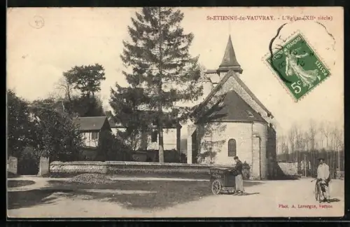 AK St-Etienne-du-Vauvray, L`Eglise
