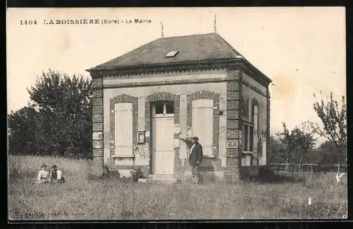 AK La Boissiére /Eure, La Mairie