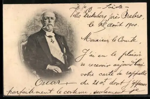 AK König Oscar von Schweden