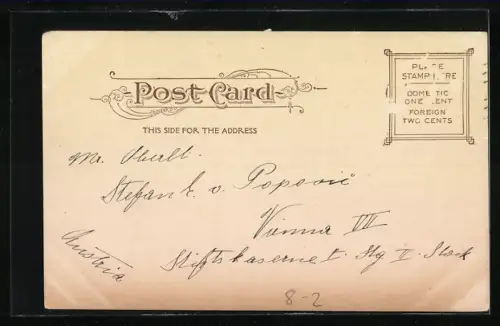 AK New York, Fire Boat in Action, Feuerwehr