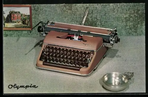 AK Schreibmaschine von Olympia