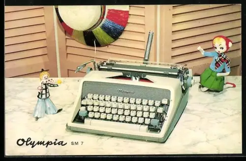 AK Schreibmaschine von Olympia