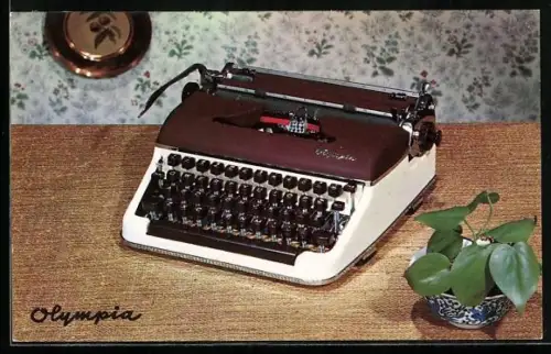 AK Schreibmaschine von Olympia
