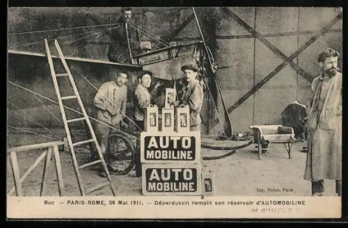 AK Reklame für Auto Mobiline