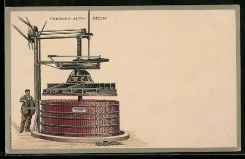 AK Reklame für Pressoir Auto-Déclic