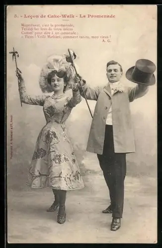 AK Lecon de Cake-Walk, La Promenade