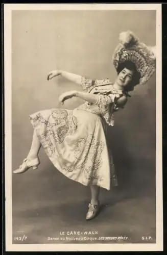 AK Le Cake-Walk, Dansé au Nouveau Cirque