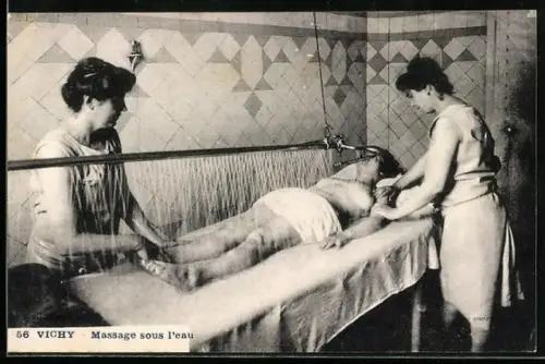 AK Vichy, Massage sous l`eau