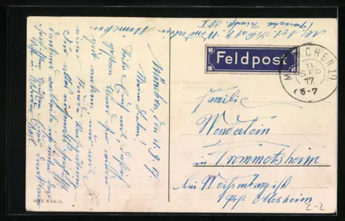 AK München, K. Hof- und Nationaltheater, Briefmarken-Passepartout