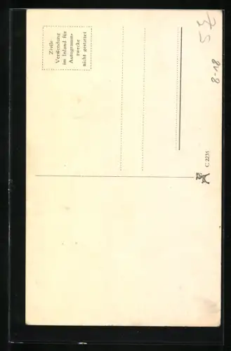 AK Clown Charlie Rivel in Verkleidung