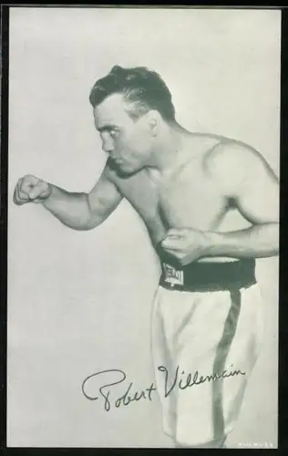 AK Boxer Robert Villemain