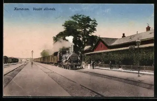 AK Komárom, Vasuti allomas