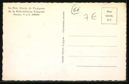 AK Perpignan, Le Petit Monde de Perpignan de la Radiodiffusion Francaise