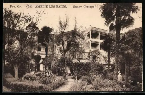 AK Amélie-les-Bains /Pyr.-Or., Sunny Cottage et jardins luxuriants