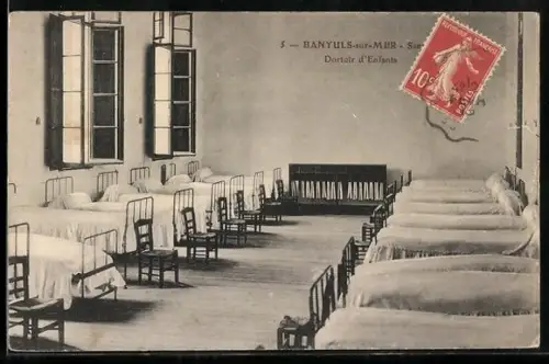 AK Banyuls-sur-Mer, Dortoir d`Enfants de Sanatorium