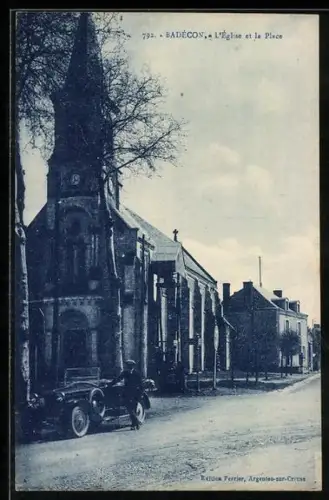 AK Badecon, L`Église et la Place