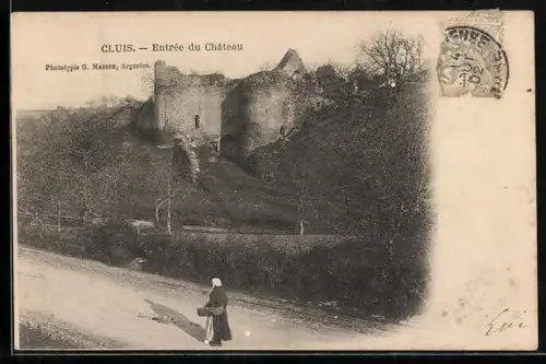 AK Cluis, Entrée du Château
