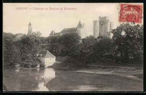 AK Ciron, Château et Donjon de Romefort