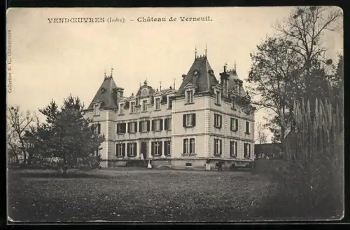 AK Vendoeuvres /Indre, Château de Verneuil