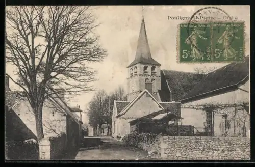 AK Pouligney-St-Pierre, L`Église