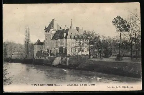 AK Rivarennes /Indre, Château de la Tour