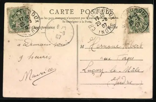 AK Rivarennes /Indre, Château de la Tour